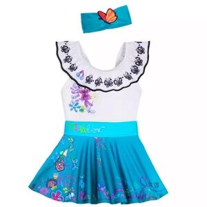 Disney Encanto Mirabel Swim suit with Headband